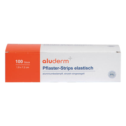 aluderm®-aluplast Elastic Strips 1.9 x 7.2 cm, 100 pieces