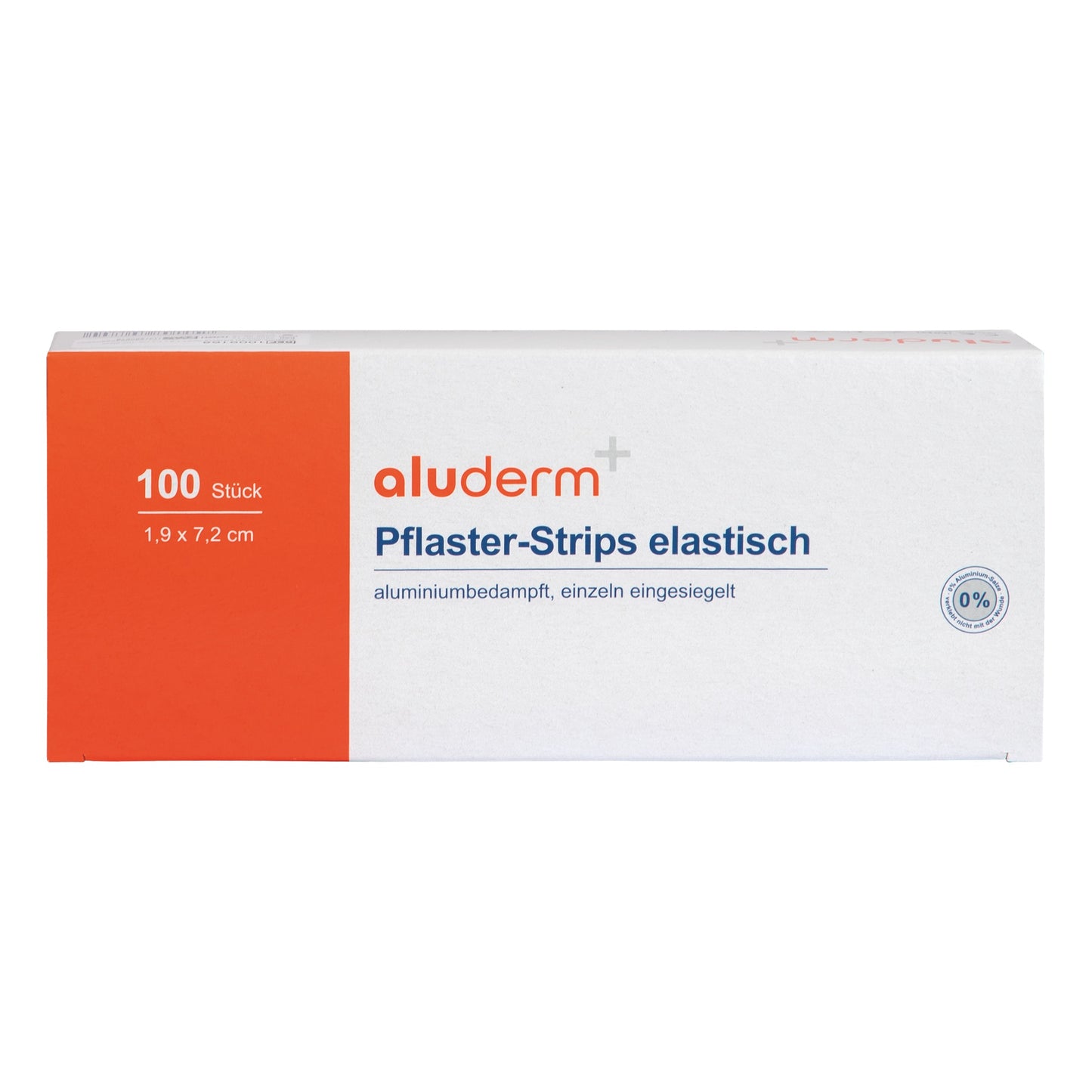 aluderm®-aluplast Elastic Strips 1.9 x 7.2 cm, 100 pieces