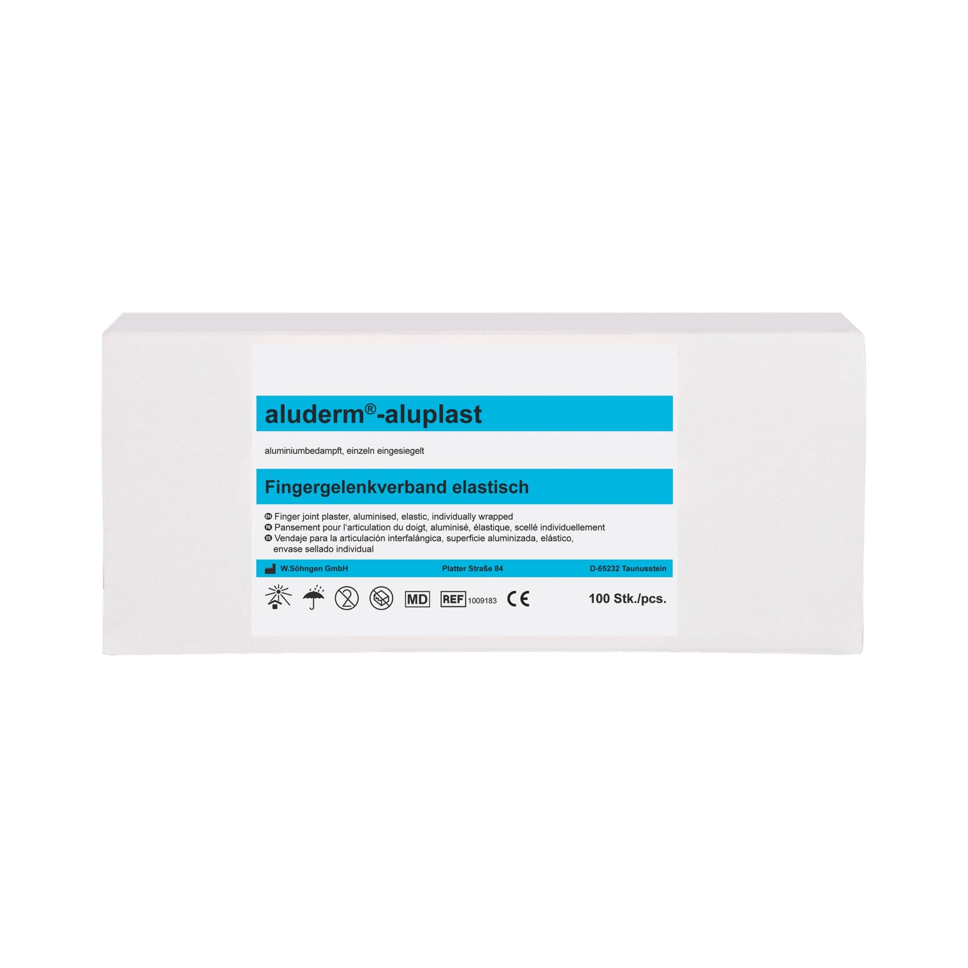 aluderm®-aluplast Elastic Finger Joint Bandage, 100 pieces