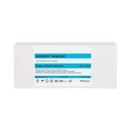 aluderm®-aluplast Elastic Finger Bandage, 18 x 2 cm, 100 pieces