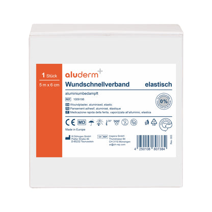 aluderm®-aluplast elastic - rolled, 5 m x 6 cm