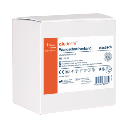 aluderm®-aluplast elastic - rolled, 5 m x 6 cm