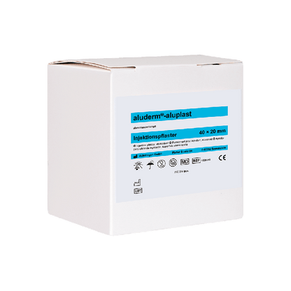 aluderm®-aluplast Injection Patches in a Dispenser Box, 200 Count