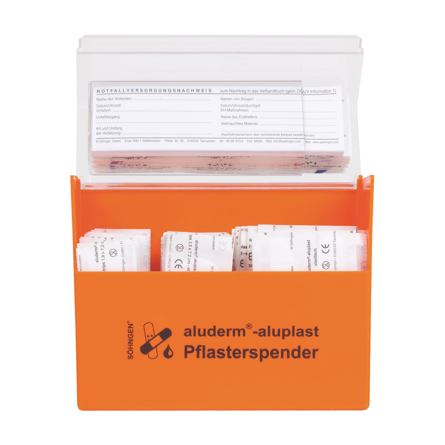 aluderm®-aluplast Band-Aid Dispenser, Refilled