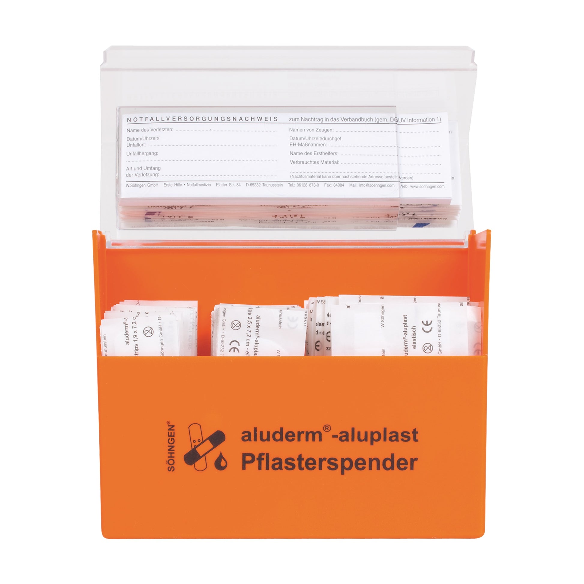 aluderm®-aluplast Band-Aid Dispenser, Refilled