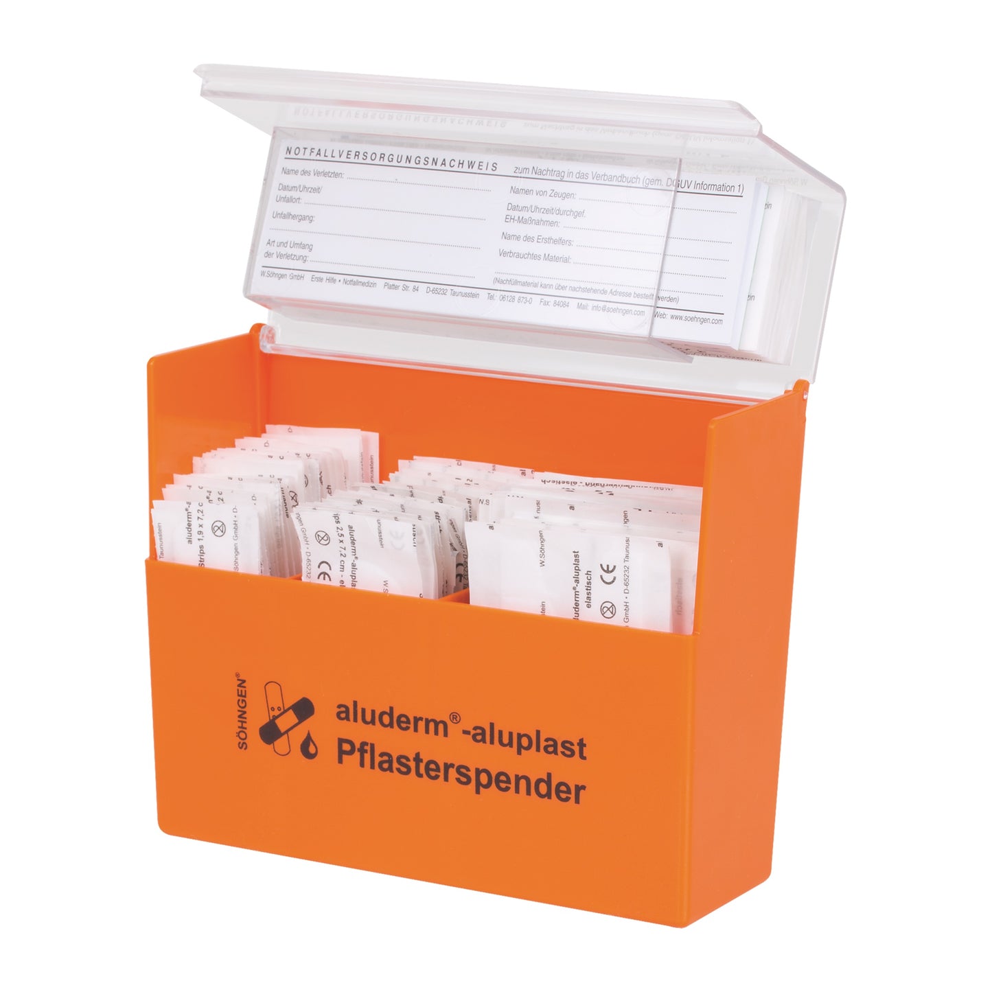 aluderm®-aluplast Band-Aid Dispenser, Refilled