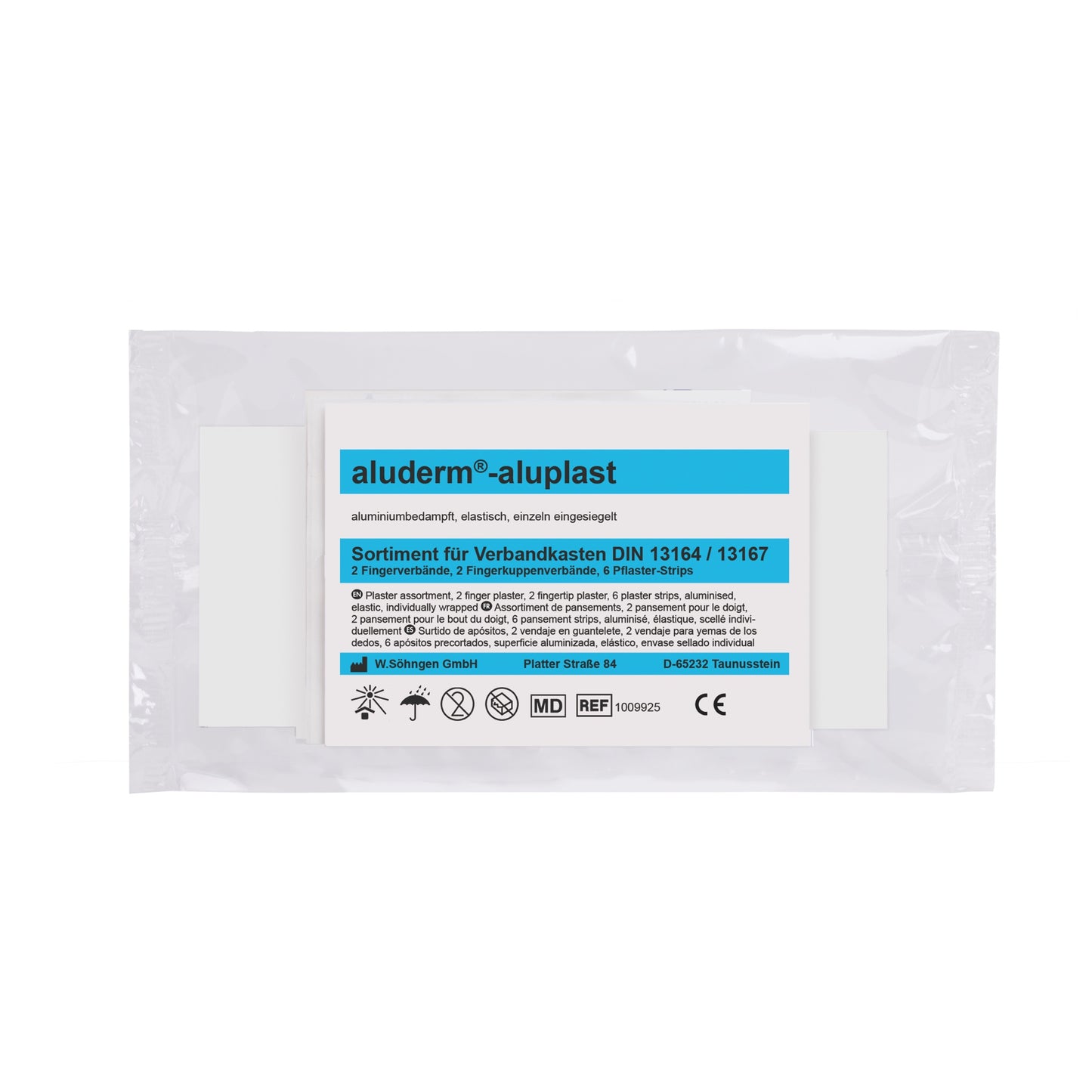 aluderm®-aluplast Product Line DIN 13164