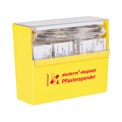 Yellow aluderm®-aluplast Band-Aid Dispenser, Refilled