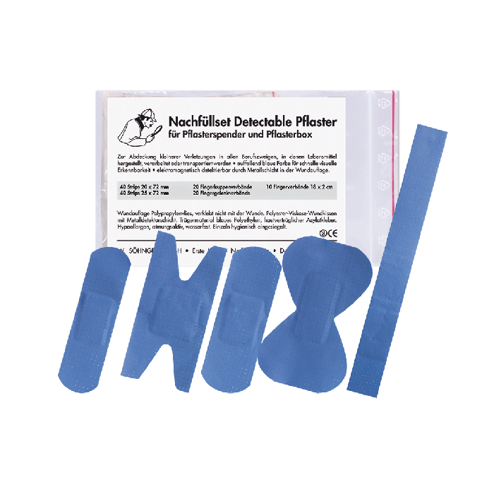 Complete "Detectable" Refill Set for Patch Dispensers—Additional Quantity