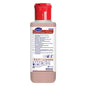 A 1-liter bottle of TASKI Sani Cid, a highly concentrated sanitary cleaner with citric acid from Diversey Deutschland GmbH & Co. OHG, equipped with a red cap and a blue-white label with product details and multilingual instructions.