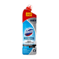 A 1-liter bottle of DOMESTOS Professional WC Cleaner Ocean from Diversey Deutschland GmbH & Co. OHG, with a red angle closure and "PRO pack" label, effectively removes limescale and urine scale while promoting hygiene and protection.