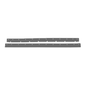 Numatic Eco rubber lips, 40 Shore, gray