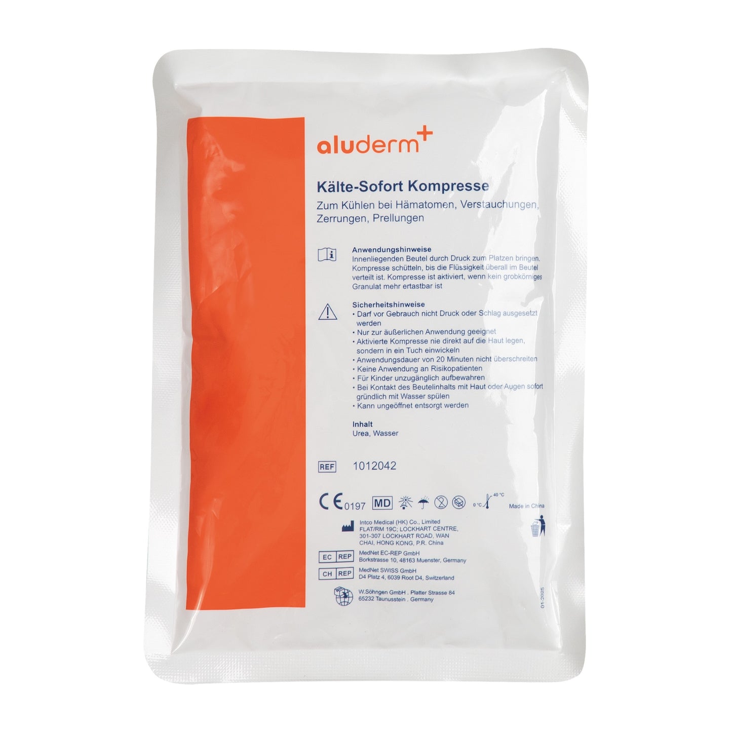 Small Instant Cold Compress, 200 cm² and up