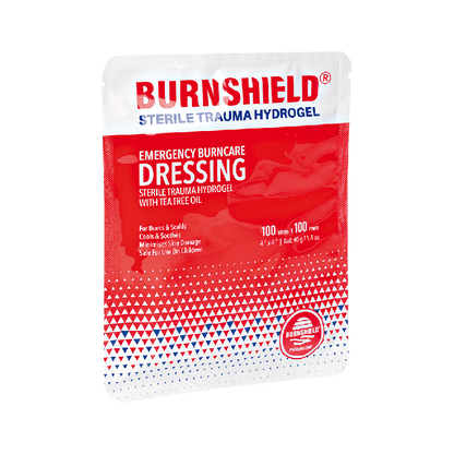 Burnshield Hydrogel Foam Dressing, Sterile, 10 x 10 cm