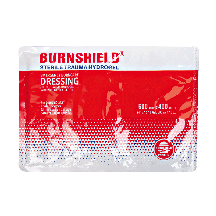 Burnshield Hydrogel Foam Dressing, Sterile, 60 x 40 cm