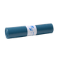 A blue DEISS 10304 garbage bag roll (800x1000 mm, type 60, 25 pieces) from EMIL DEISS KG (GmbH + Co.), with a white label bearing the inscription Load capacity 60 kg, stands on a plain white background.