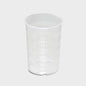 melinip sippy cup standard base 200 ml colorless-natural | Pack (10 pieces)