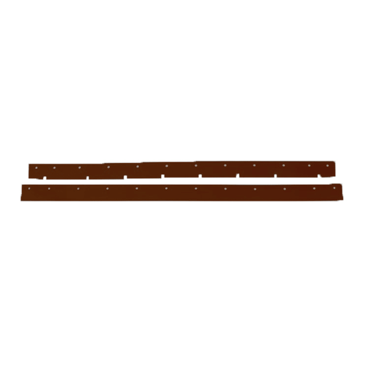 Numatic Eco-Polyurethane rubber lips, 43 Shore, brown