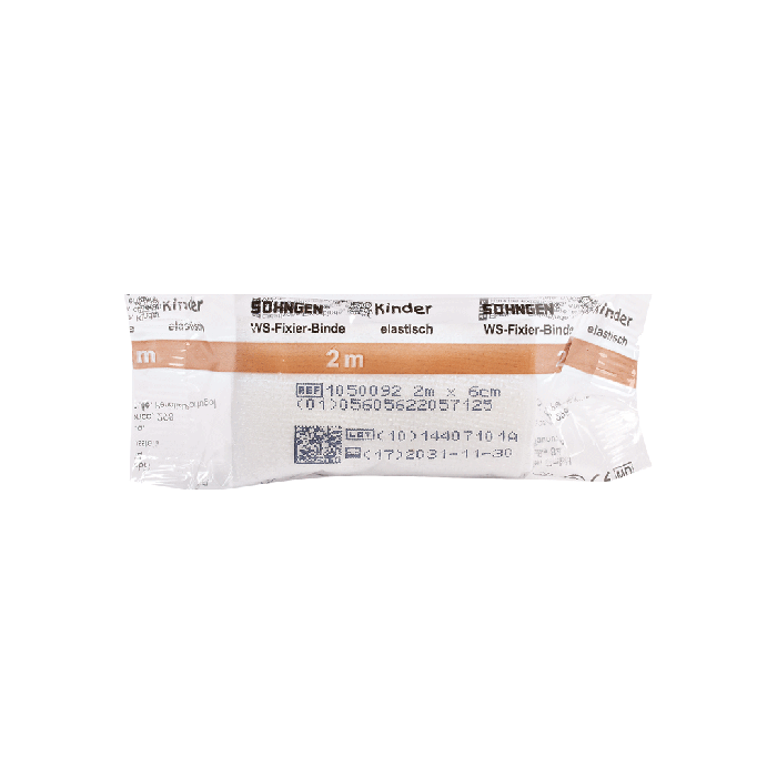 WS Children's Elastic Support Bandage, 2 m x 6 cm