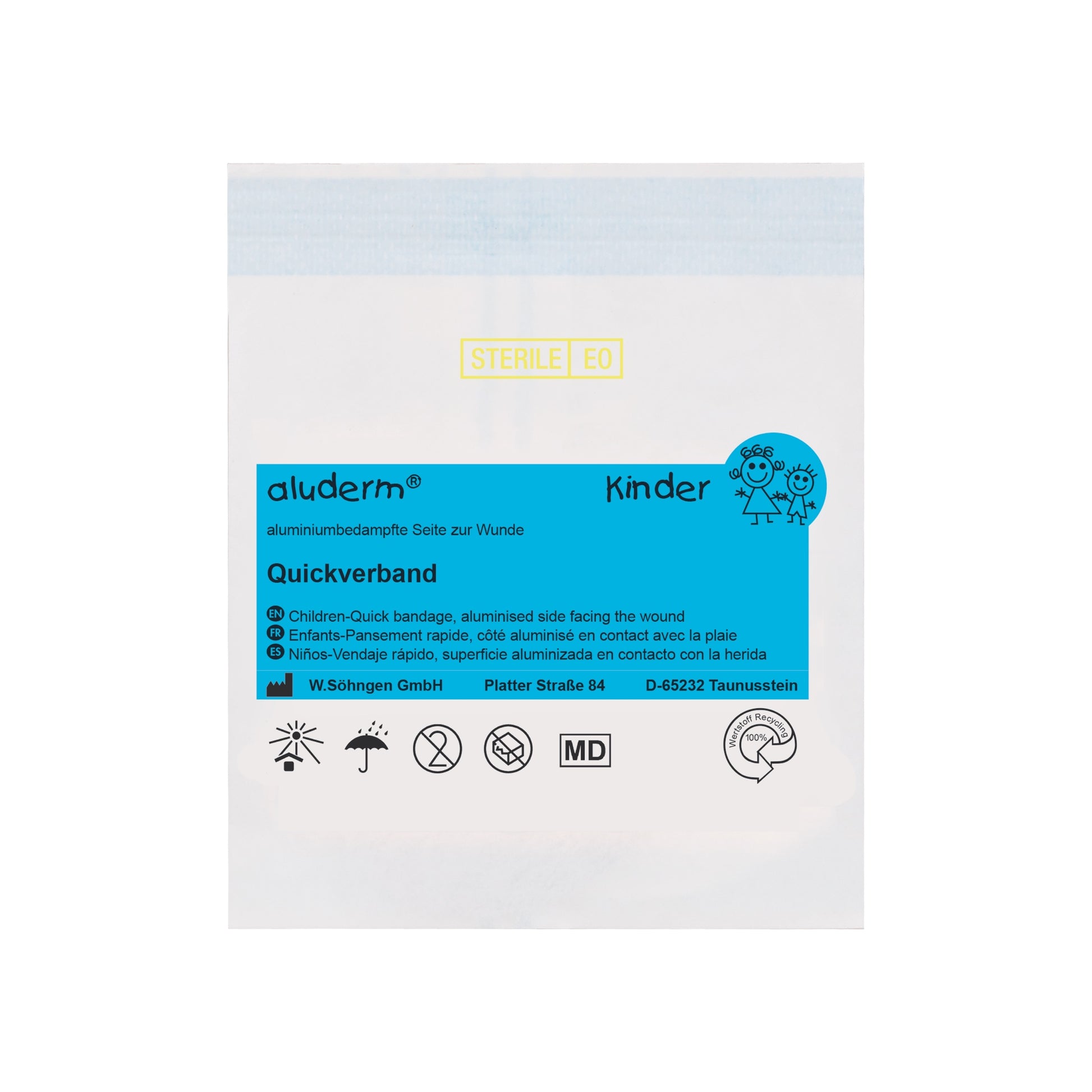 aluderm® Children's Quick Bandage, Large