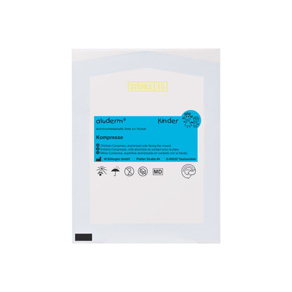 aluderm® Children's Compress, 6 x 6 cm
