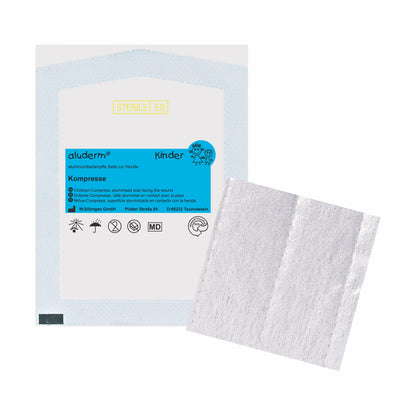 aluderm® Children's Compress, 6 x 6 cm