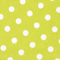 The PAPSTAR 20 napkins (40x40 cm, 3-ply, 1/4-fold) from PAPSTAR GmbH impress with their lime green design with white dots and dotted border. They are soft, durable, and ideal for any occasion.