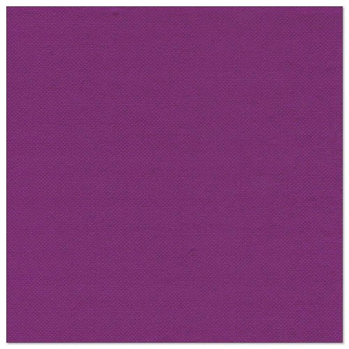 A solid purple rectangular napkin from PAPSTAR GmbH, the "ROYAL Collection" 20 napkins (1/4-fold, 40x40 cm), depicted on a white background - ideal for stylish table decoration.