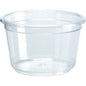 The dressing cup Transparent PS 47x47x29 mm from Duni GmbH is a clear container, ideal for sauces, spices, or small food portions. Perfect for parties or events. Sold in packs of 50 pieces, ideal for food service.
