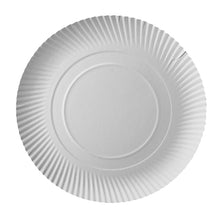 The PAPSTAR 100 plates, cardboard "pure" round of PAPSTAR GmbH in the top view: a simple, round white plate with a textured edge and smooth center - perfect for environmentally conscious gatherings.