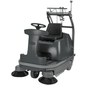 Numatic ride-on vacuum sweeper NU 12, HE, TRS with 2nd side brush | Pack (1 piece)