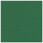 A square green fabric with finely textured surface and a faint horizontal seam, as elegant as PAPSTAR 50 napkins "ROYAL Collection" 1/4-fold 40 x 40 cm green from PAPSTAR GmbH.