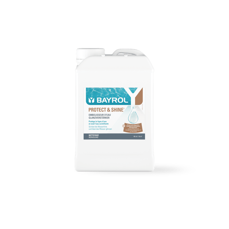 BAYROL Protect & Shine 2 L Protects the waterline from dirt deposits | Canister (2 l) 