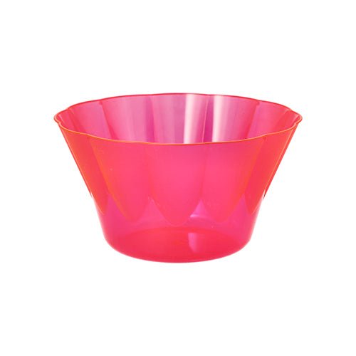 The Starpak 54 ice cream and dessert bowls are round, pink PS bowls (400 ml, Ø 12 cm x 7 cm) – ideal for serving ice cream and desserts in a stylish design. Delivered in a pack of 54 with a cardboard tray.