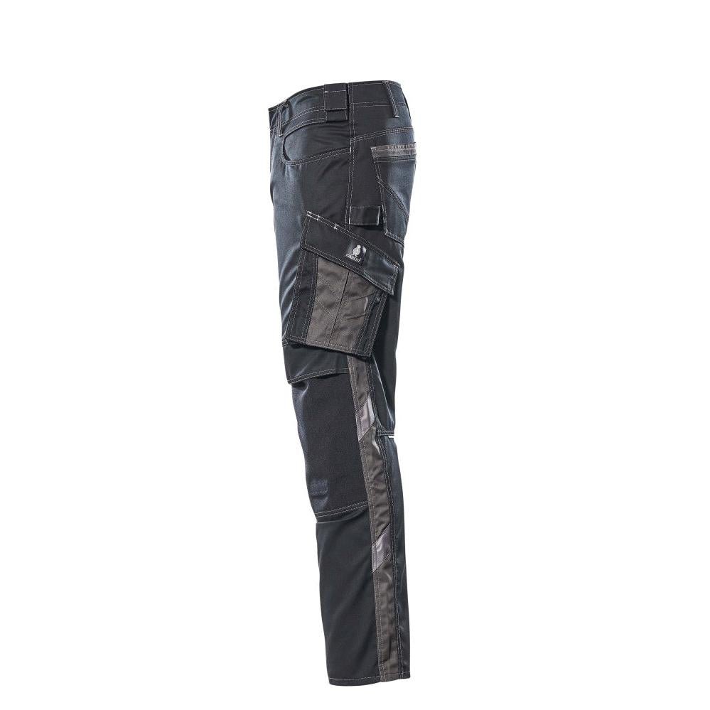 MASCOT® Mannheim trousers, black/dark anthracite