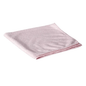 An AMPri Clean Comfort microfiber cloth 40 x 40 in light pink, neatly folded on a plain white background.