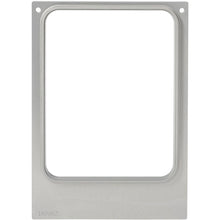 Pictured is a rectangular metal frame by Duni GmbH, designed for cassette DF10/20 for CPET trays 960, 1200, 1500 ml (Set | Pack of 1 piece), with rounded inner edges and two top corner holes. "140162" is engraved at the bottom left.