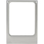 Pictured is a rectangular metal frame by Duni GmbH, designed for cassette DF10/20 for CPET trays 960, 1200, 1500 ml (Set | Pack of 1 piece), with rounded inner edges and two top corner holes. "140162" is engraved at the bottom left.