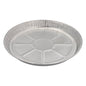 The Starpak 5 round molds are round disposable cake molds made of aluminum (Ø 27 cm, 2.2 cm high) with a fluted edge, ideal for baking or as practical baking molds; delivered in a set of 5 wrapped in shrink wrap.
