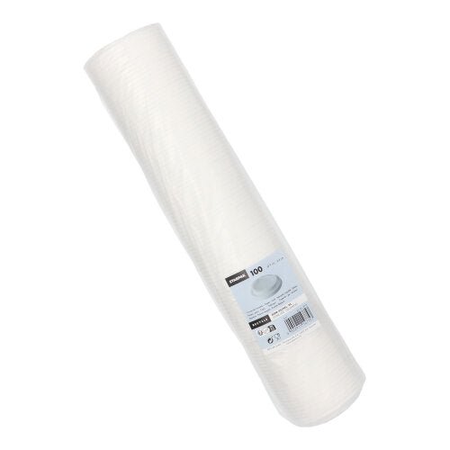 A pack of 100 round Starpak "To Go" dome lids made of PS, wrapped in a clear packaging with a product label and barcode - ideal for hot drinks on the go or for take-away at events.