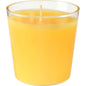 The refill Switch & Shine from Duni GmbH is a yellow, single-wick candle in a clear glass container. Its smooth, even wax offers a burn time of about 30 hours - ideal for creating a lasting ambiance in any room.