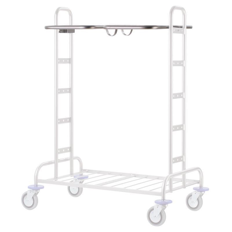 VERMOP holder frame 2 X 120 L, central, stainless steel, 67 x 50 x 6 cm | 1 piece 