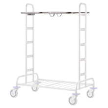 VERMOP holder frame 2 X 120 L, central, stainless steel, 67 x 50 x 6 cm | 1 piece 