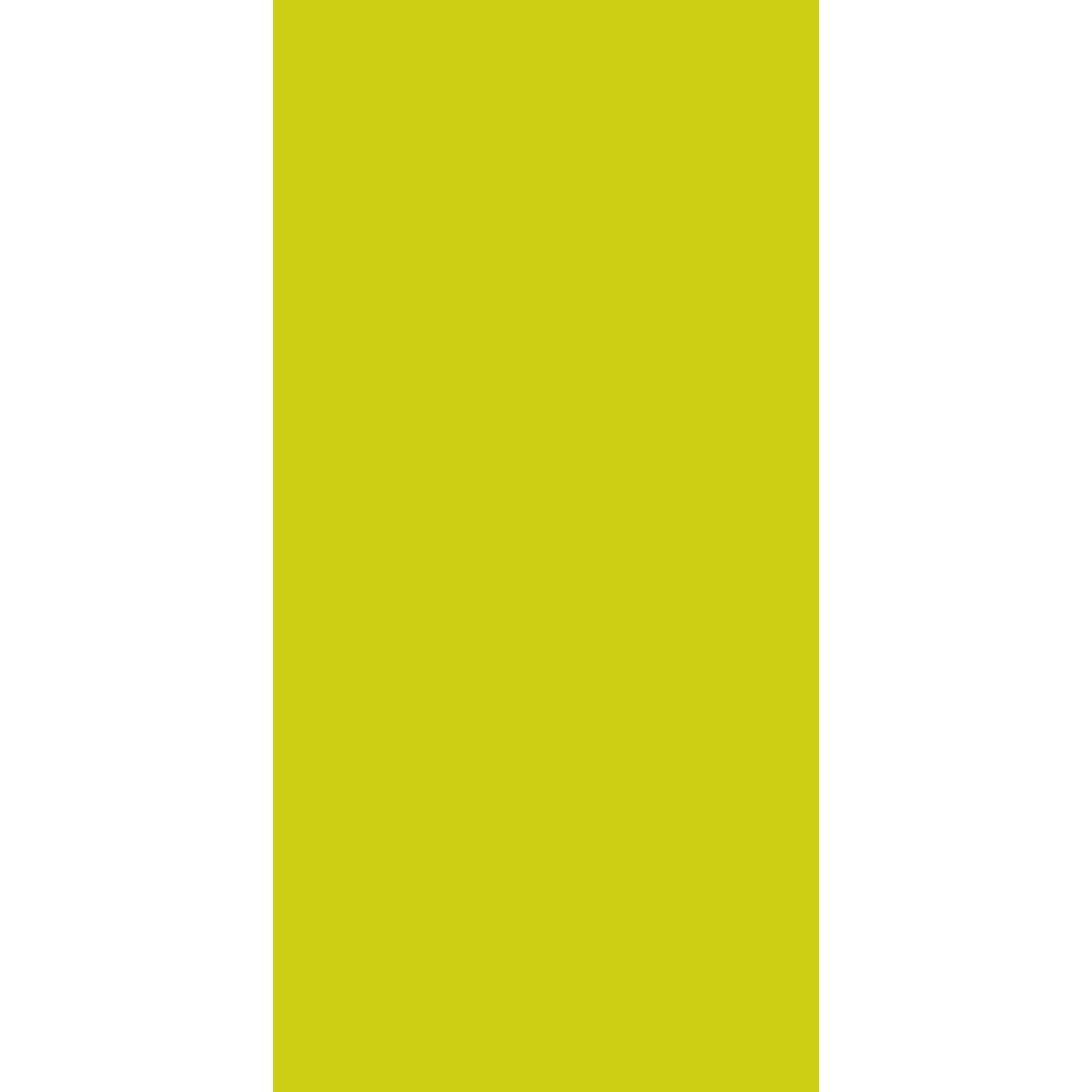 A bright kiwi green square (33x33 cm), inspired by the 3-ply tissue napkins of Duni GmbH, is centered on white - an echo of the vibrant look of their 1/8-folded napkins (250 pack).