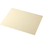 A Duni GmbH paper placemat (35x45 cm, cream) from a pack of 250 lies flat against a white background - ideal as an eco-friendly table protector for festive occasions.