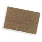 The Nölle Profi Brush custom-sized coconut velour mat from Nölle Profi Brush Brush & Paint Technology e.K. is a brown rectangular coconut mat with a PVC back, shown on a white background.