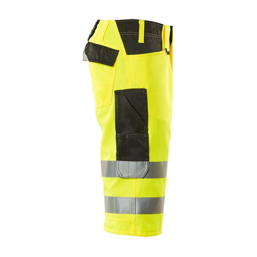 MASCOT® Luton three-quarter trousers, hi-vis yellow/black