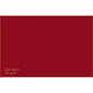 This Dunicel placemat (Vesca Norm) 33 x 48 cm by Duni GmbH has a chestnut brown background with a golden border and rounded corners. At the bottom left, it says "Guten Appetit" and "Bon appétit" in yellow cursive - ideal for an elegantly set table.