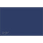 A rectangular 33 x 48 cm Dunicel placemat by Duni GmbH in dark blue, decorated with white borders and "Guten Appetit" & "Bon appétit" in cursive in the corner. Ideal for elegant placemats by Vesca Norm.