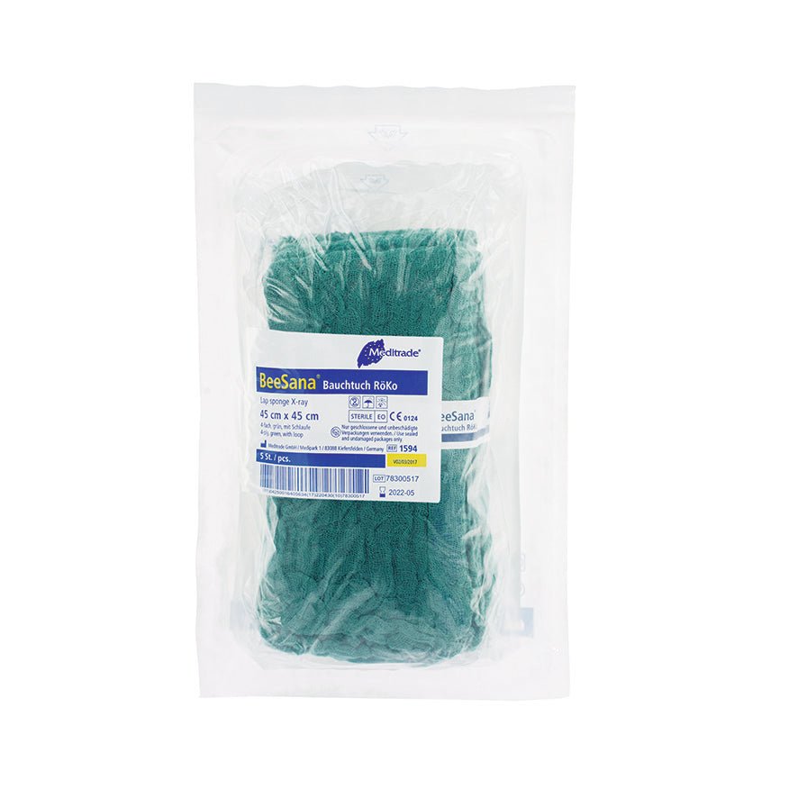 BeeSana® belly towel, RöKo, double sterile with loop